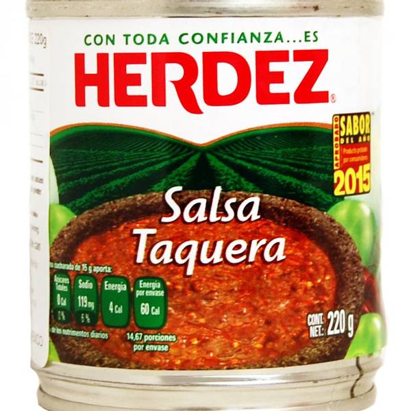 HERDEZ SALSA TAQUERA 220g