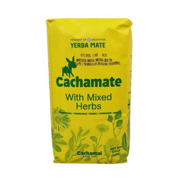Cachamate Mixed Herbs Gul 500g