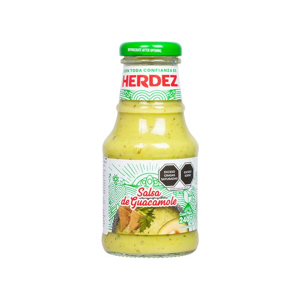 Salsa de Guacamole HERDEZ 240g